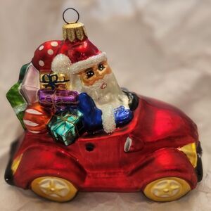 Christopher Radko 1997 Jolly Jalopy ornament, excellent condition!